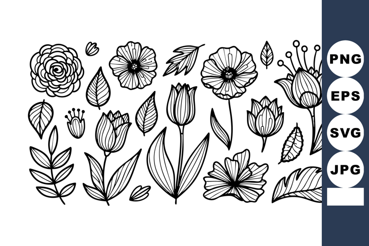 Hand Black And White Clipart Image 20