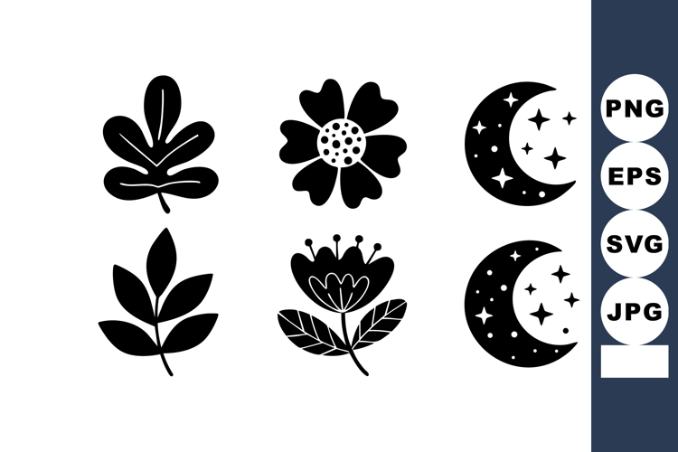 Moon Vector Image 10