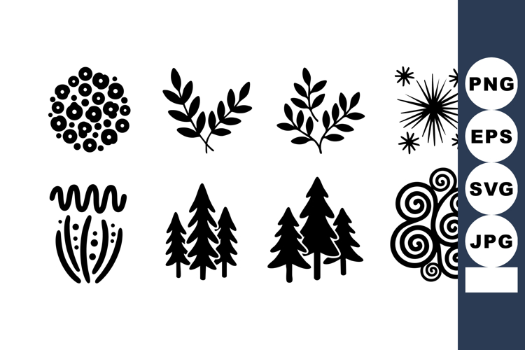 Trees Vector Image 8