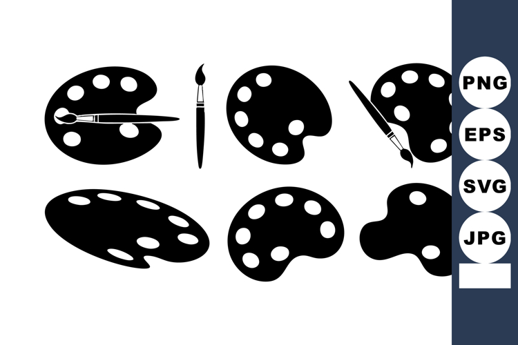 Paint Brushes Clipart Image 6