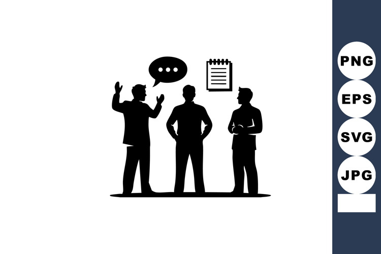 Group Of People Silhouette Image 18