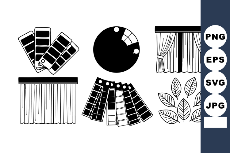 Curtain Clipart Image 2