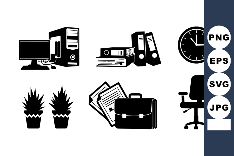 Office Supplies Clipart Image 4