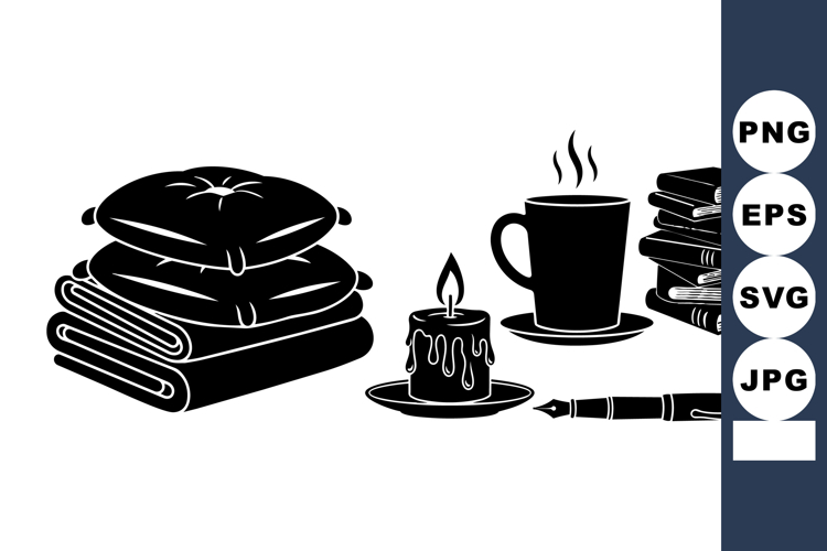 Pen Silhouette Image 8