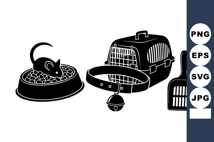 Black Cat Silhouettes