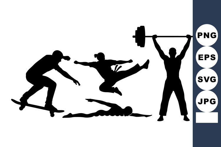 Sports Silhouette Image 2