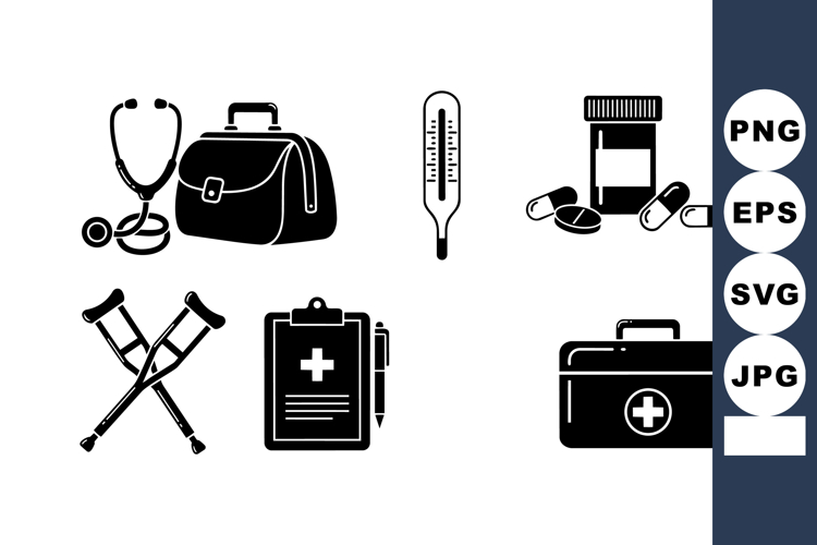 Medical Supplies Clipart Image 6