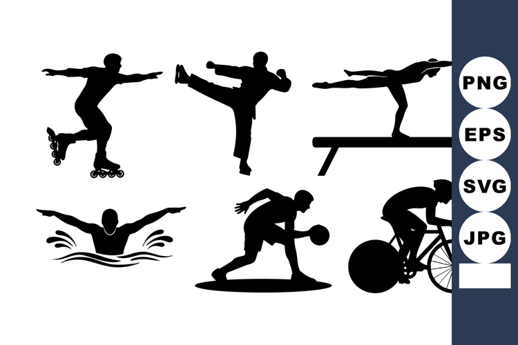 Sports Silhouette Image 14