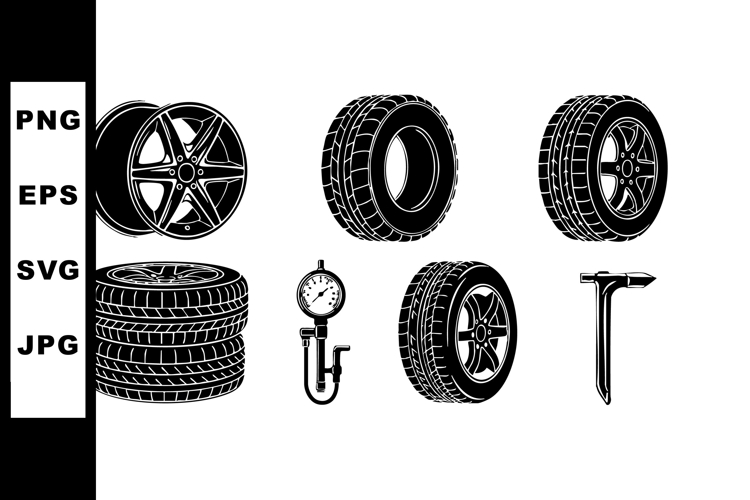 Tire Vector Image 10
