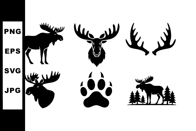 Paw Prints Silhouette Image 10