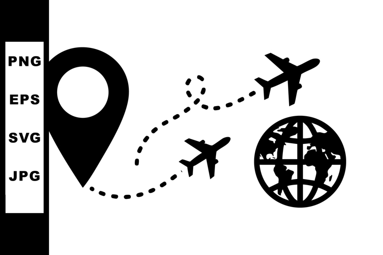 Airplane Vector Image 6