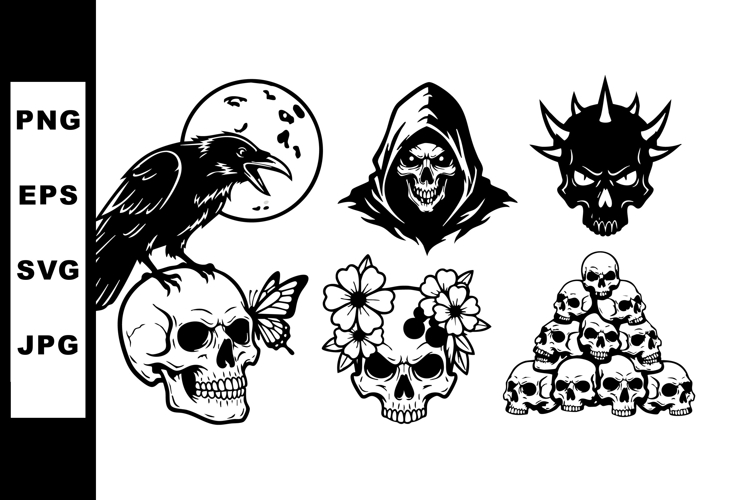 Raven Vector Image 22