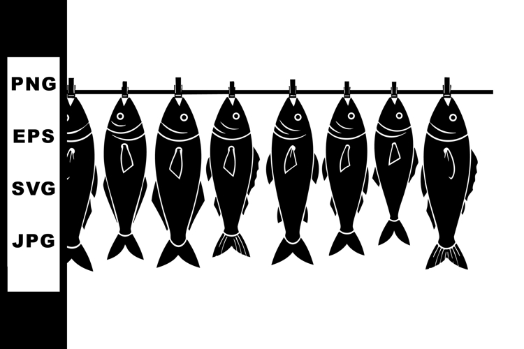 Marine Fish Silhouette Image 6