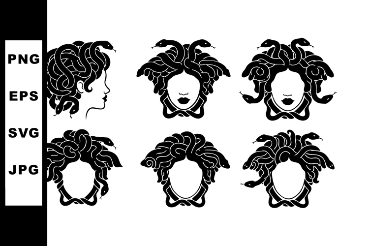 Medusa Silhouette Image 2