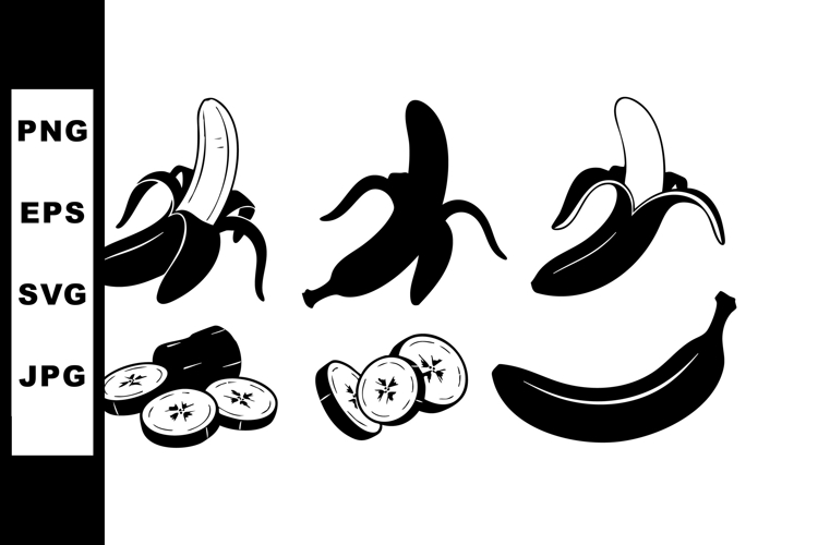 Banana Silhouette Image 22