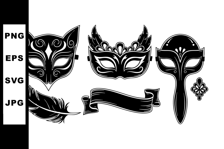 Ribbon Silhouette Image 19