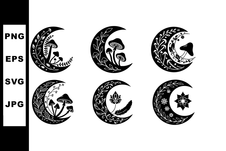 Moon Phases Vector Image 19
