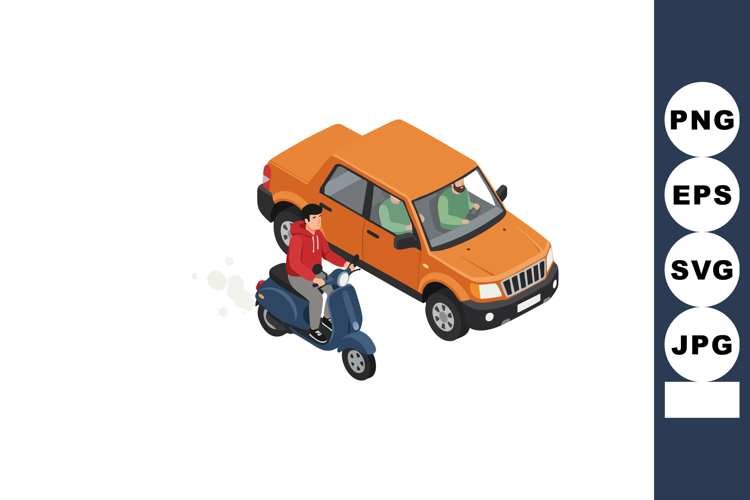 Scooter Clipart Image 10