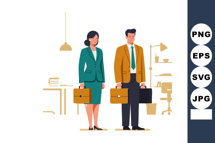 Businessman Clipart Image 8