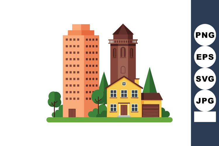House Clipart Image 4