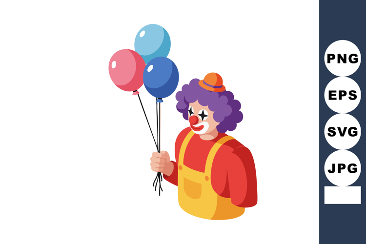 Clown Clipart Image 8