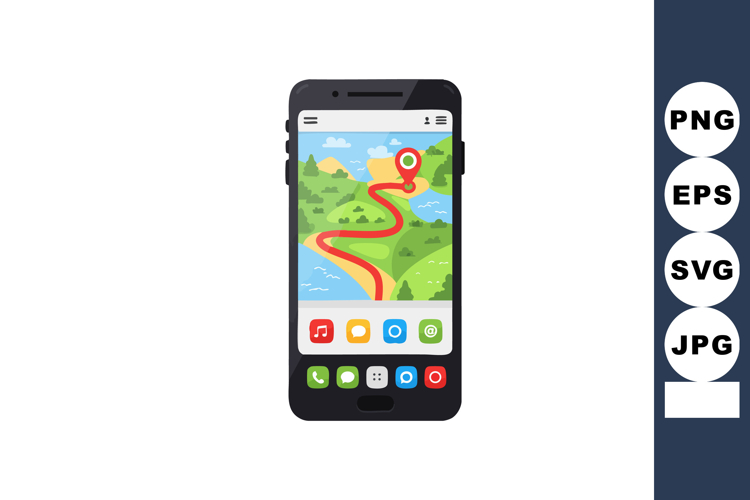 Smartphone Clipart Image 5