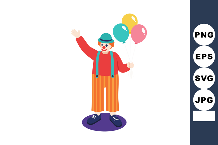 Clown Clipart Image 7