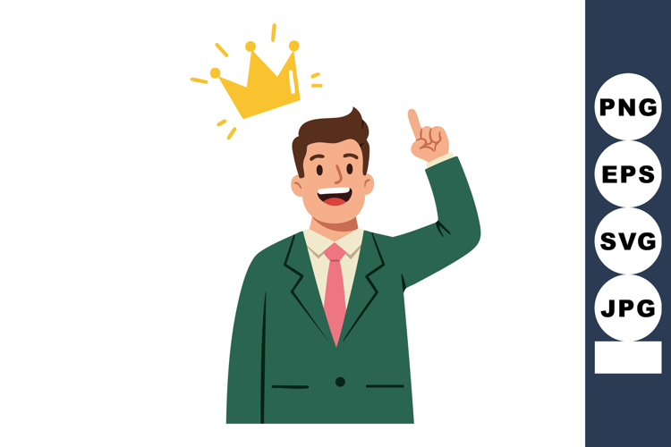 Businessman Clipart Image 7