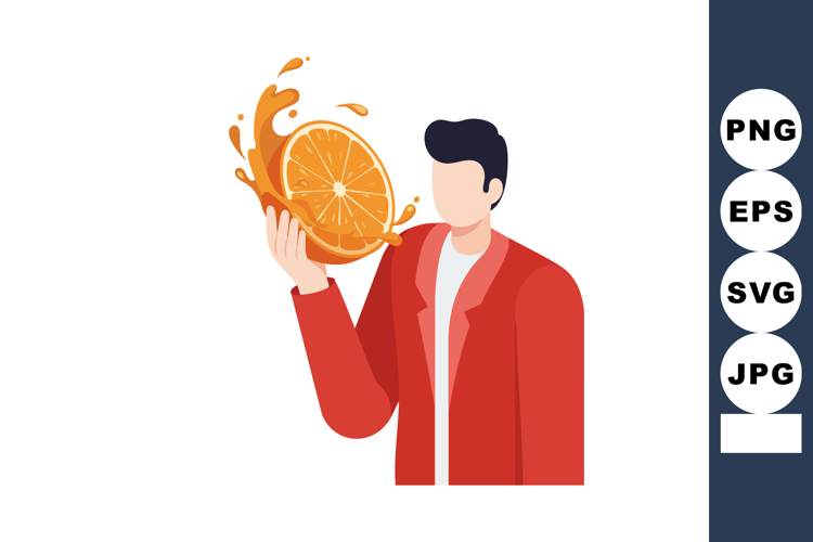 Orange Slice Clipart Image 2