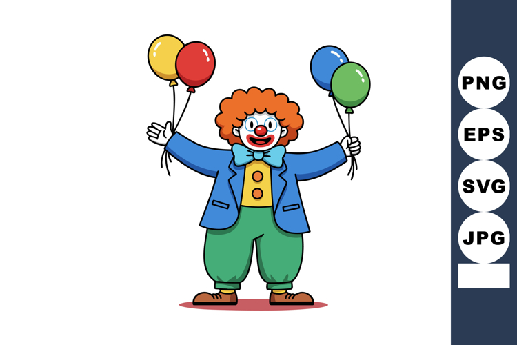 Clown Clipart Image 12
