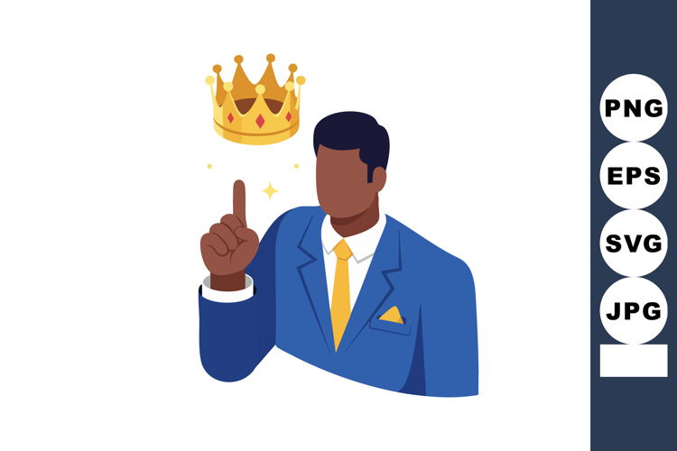 Businessman Clipart Image 6