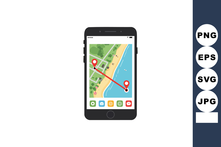 Smartphone Clipart Image 4