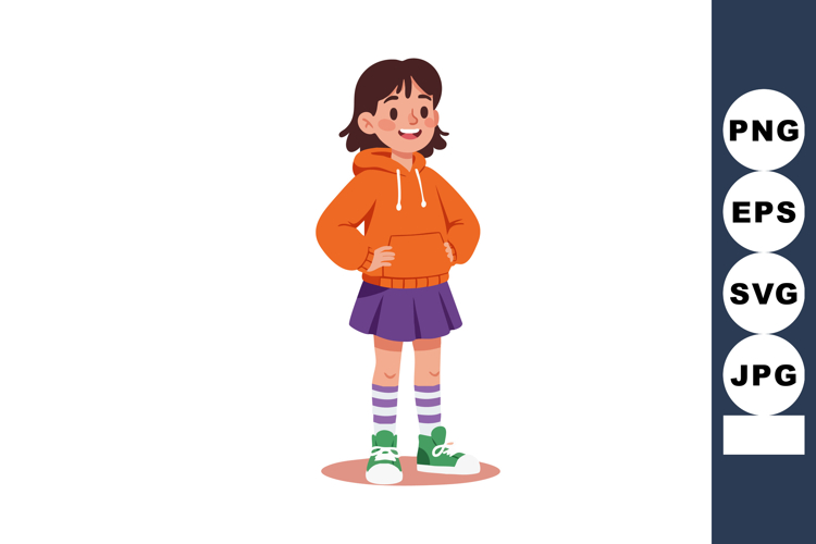 Girl Clipart Image 14