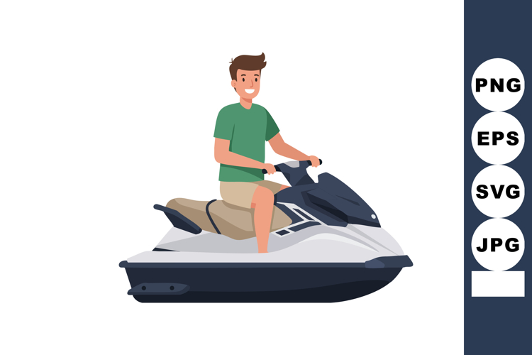 Jet Ski Clipart Image 3
