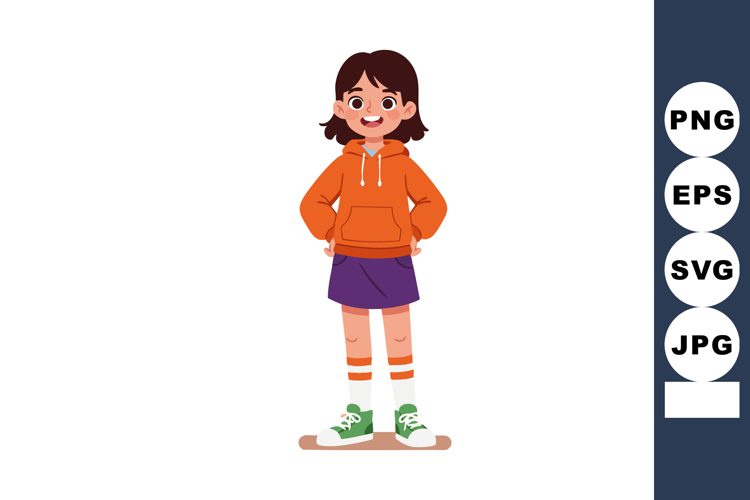 Girl Clipart Image 12