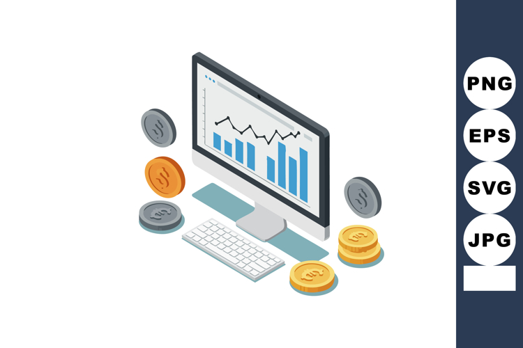 Coins Clipart Image 5