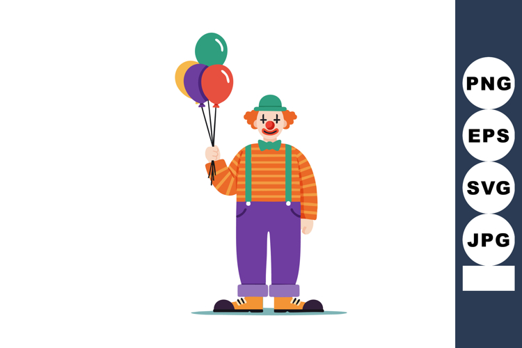 Clown Clipart Image 4
