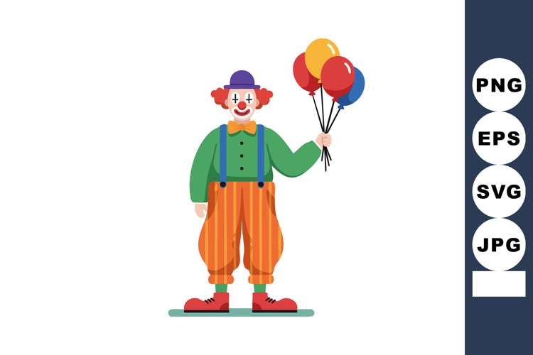 Clown Clipart Image 3