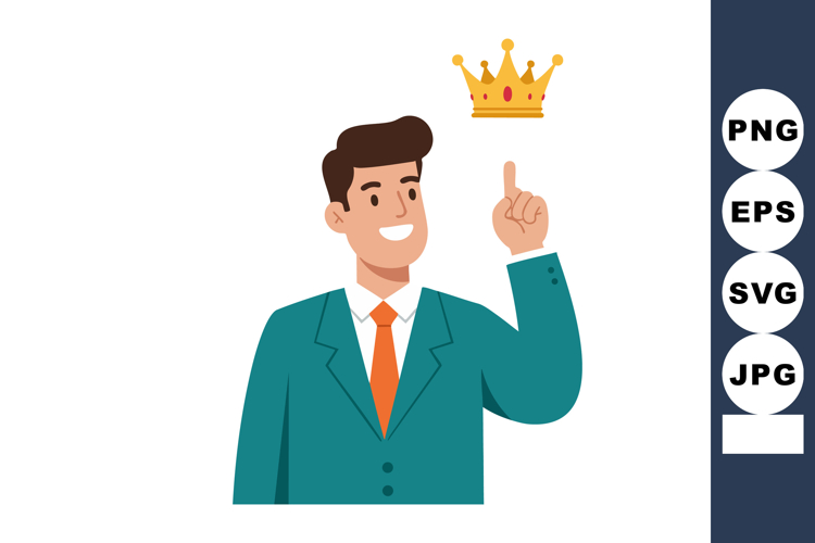 Businessman Clipart Image 3