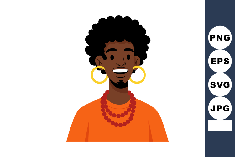 Afro Clipart Image 2