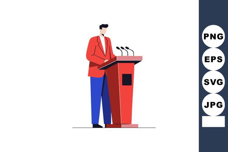 Podium Clipart Image 6
