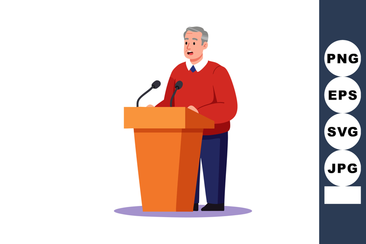 Podium Clipart Image 5
