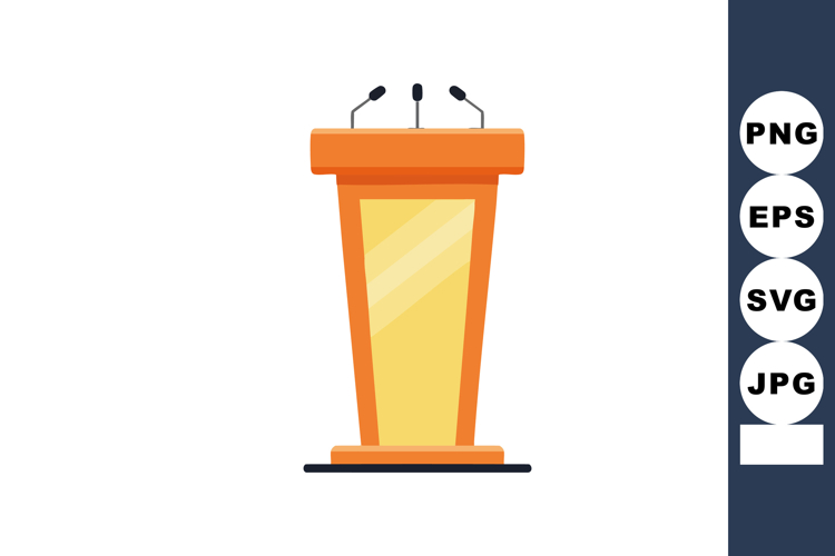 Podium Clipart