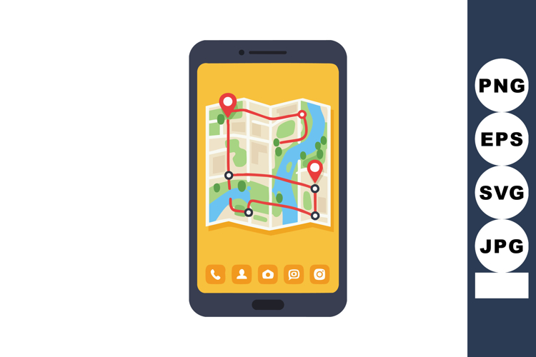 Smartphone Clipart Image 3