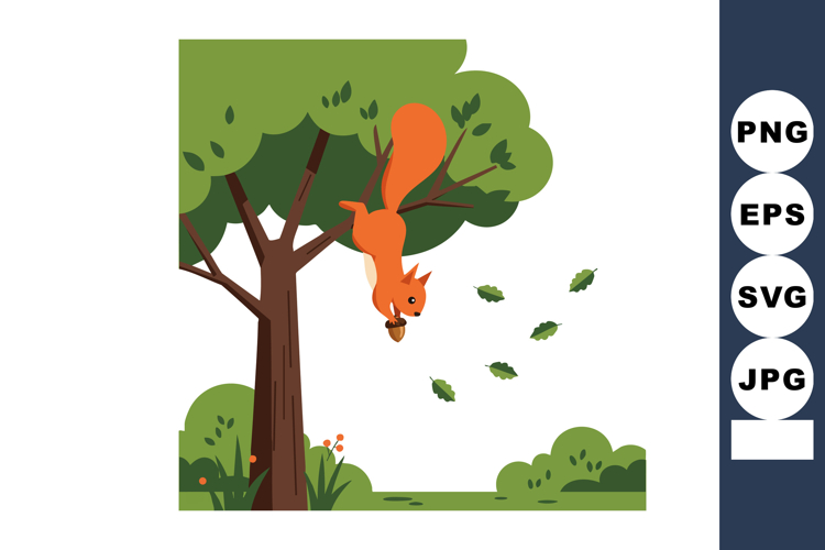 Squirrel Clipart Image 15