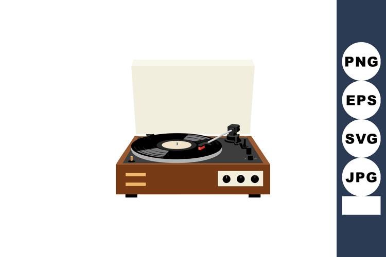 Record Player Clipart