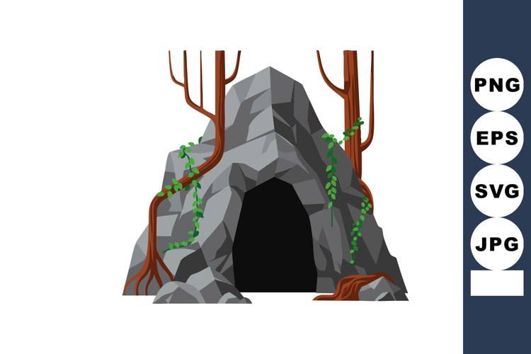 Cave Clipart Image 7