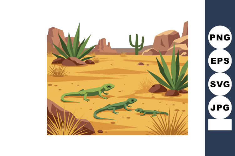 Reptile Clipart Image 24