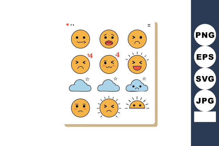 Angry Face Clipart Image 19