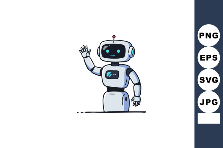 Robot Vector Image 24